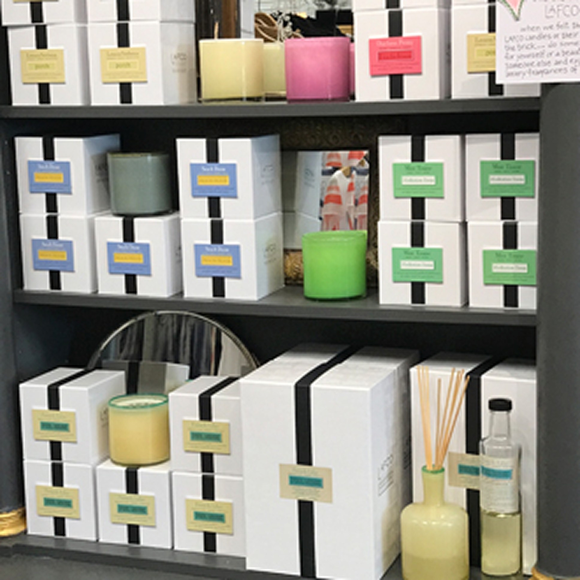 Shelves of Products